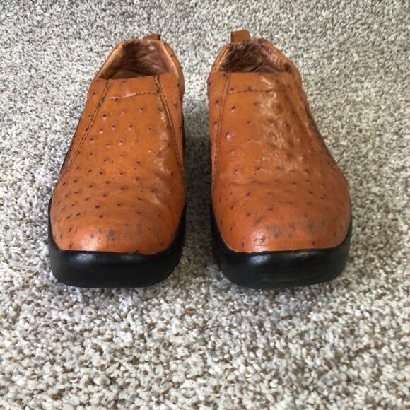 Roper Ostrich Print Clog womens shoes size 6.5 - Picture 3 of 12